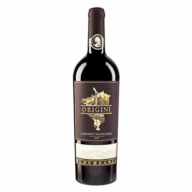 Vin Budureasca Origini Cabernet Sauvignon Rosu Dulce, 0.5 l
