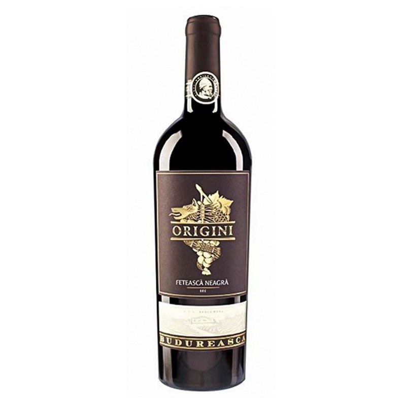Vin Budureasca Origini Feteasca Neagra, Rosu Sec 0.75 l