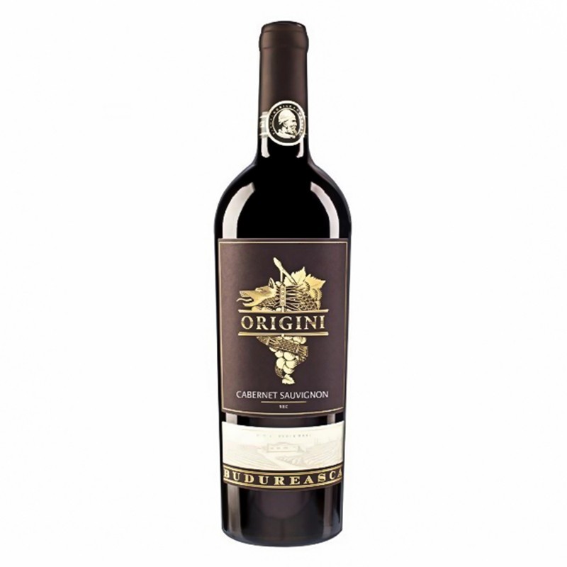 Vin Budureasca Origini Cabernet Sauvignon, Rosu Sec 0.75 l
