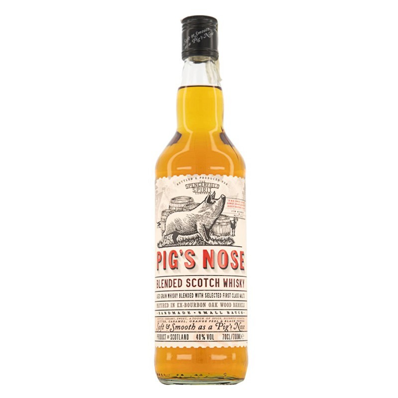 Whisky Pig`s Nose Blended 40% Alcool, 0.7 l