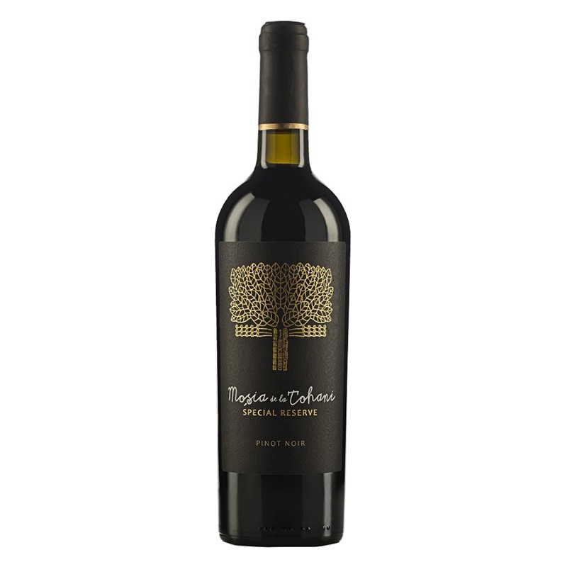Vin Rosu Mosia De La Tohani Special Reserve Pinot Noir, Demisec, 0.75 l
