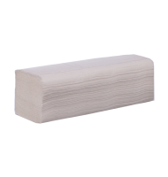 Prosoape Biodegradabile, Compostabile de Hartie V-Fold, Albe, 2 Straturi, 150 buc