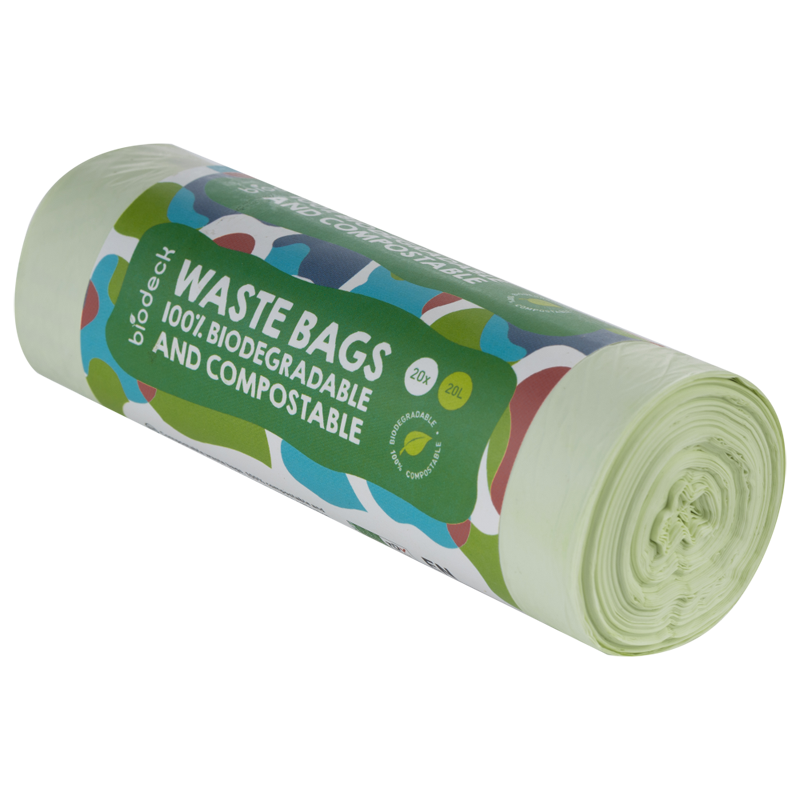 Saci Gunoi Biodegradabili, Compostabili, 20 L, 20 buc