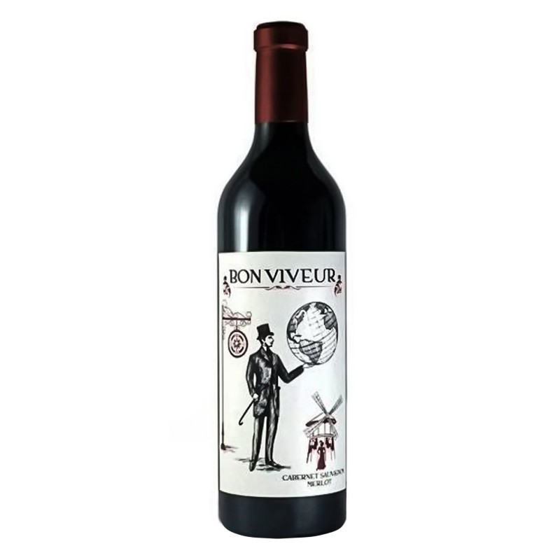 Vin Rosu Licorna Bon Viveur Cabernet Sauvignon & Merlot, Sec, 0.75 l