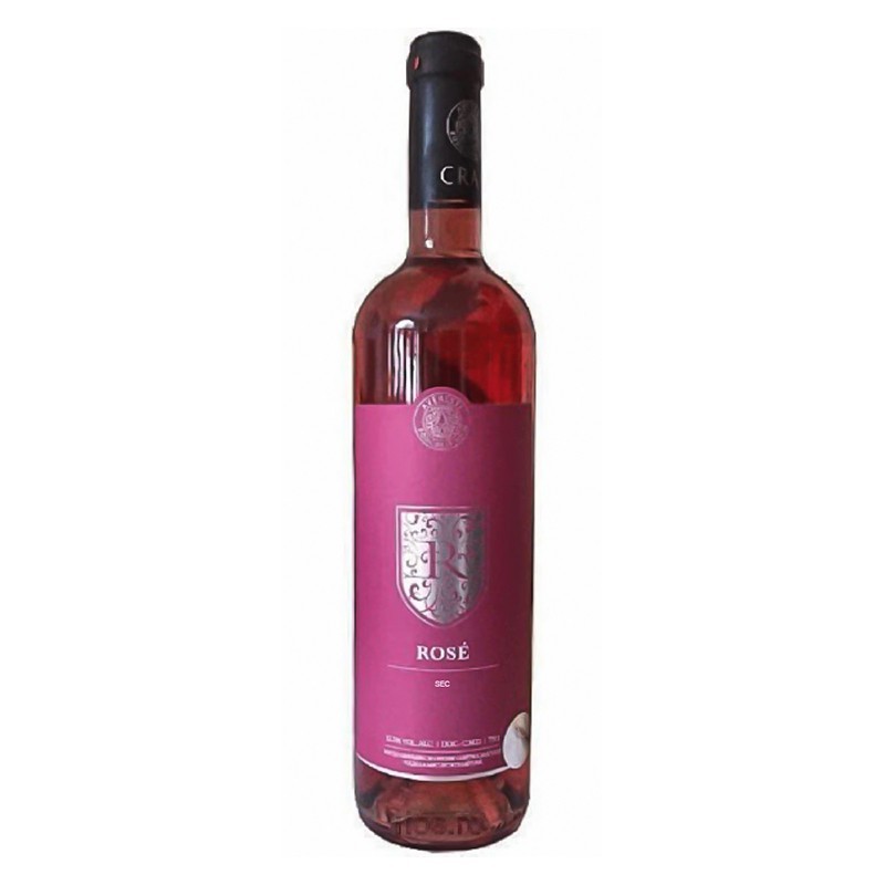 Vin Domeniile Averesti Regala, Merlot Rose Sec 0.75 l
