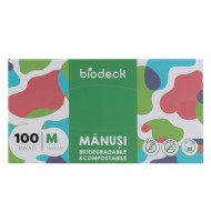 Manusi Biodegradabile, Compostabile, Marimea M, 100 buc