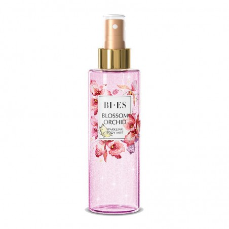 Spray de Corp Blossom Orchid cu Efect de Stralucire, Bi-es, 200 ml...