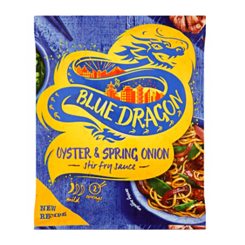 Stir Fry Sos Oyster & Spring Onion Plic Blue Dragon, 120 g