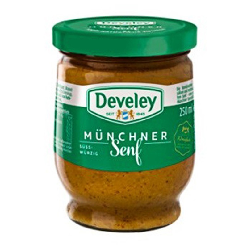 Mustar Dulce Picant Munchner, Develey 250 ml