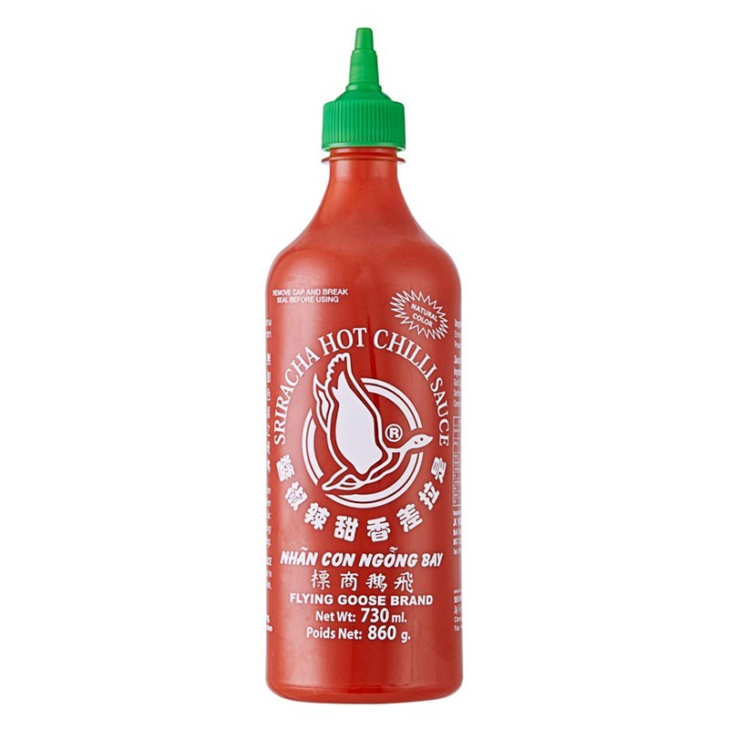 Sos Hot Chilli Sriracha, Flying Goose, 730 ml