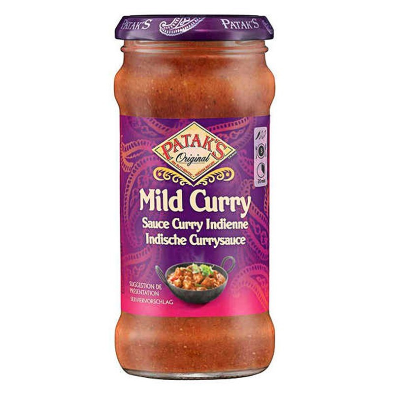Sos Indian Mild Curry, Patak's, 350 g