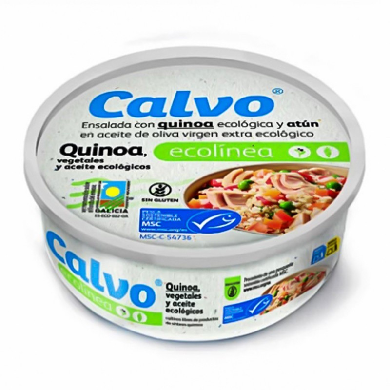 Salata Ton si Quinoa Ecolinea Calvo, 200 g