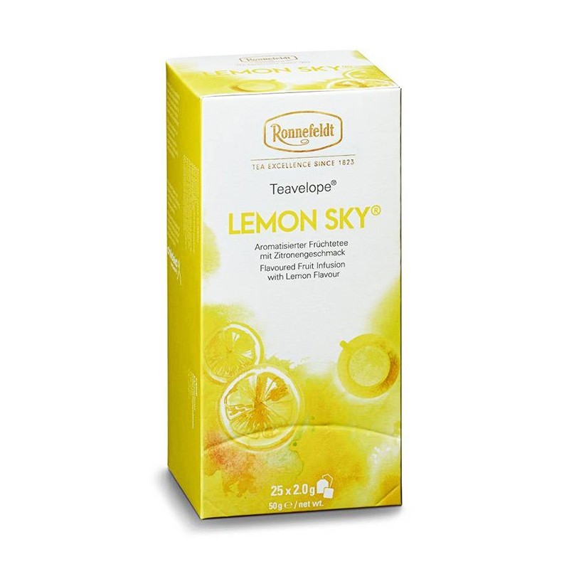 Ceai Fructe Ronnefeldt Teavelope Lemon Sky, Lamaie, 25 Plicuri