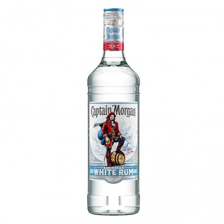 Rom, Captain Morgan White 37.5% Alcool, 0.7 l...