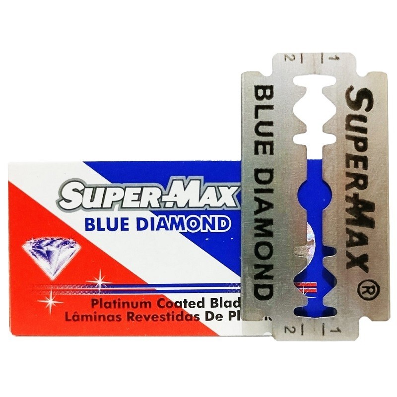 Lame de Ras SuperMax Blue Diamond 5 lame / Set