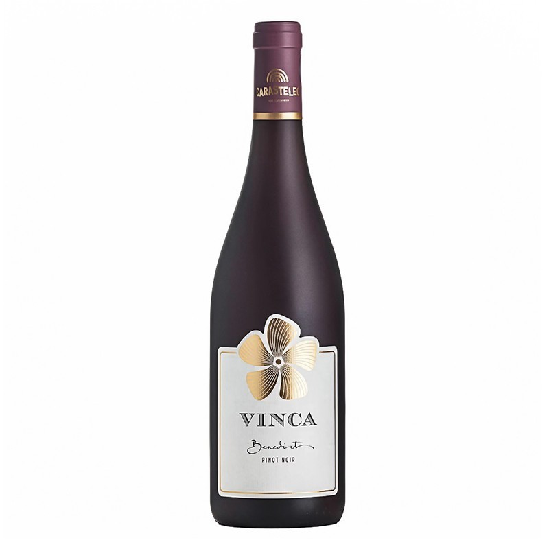 Vin Rosu Vinca Benedict Pinot Noir, Sec, 0.75 l