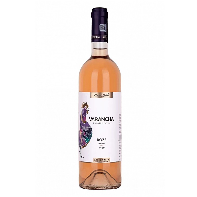 Vin Rose Varancha, Demidulce, 0.75 l