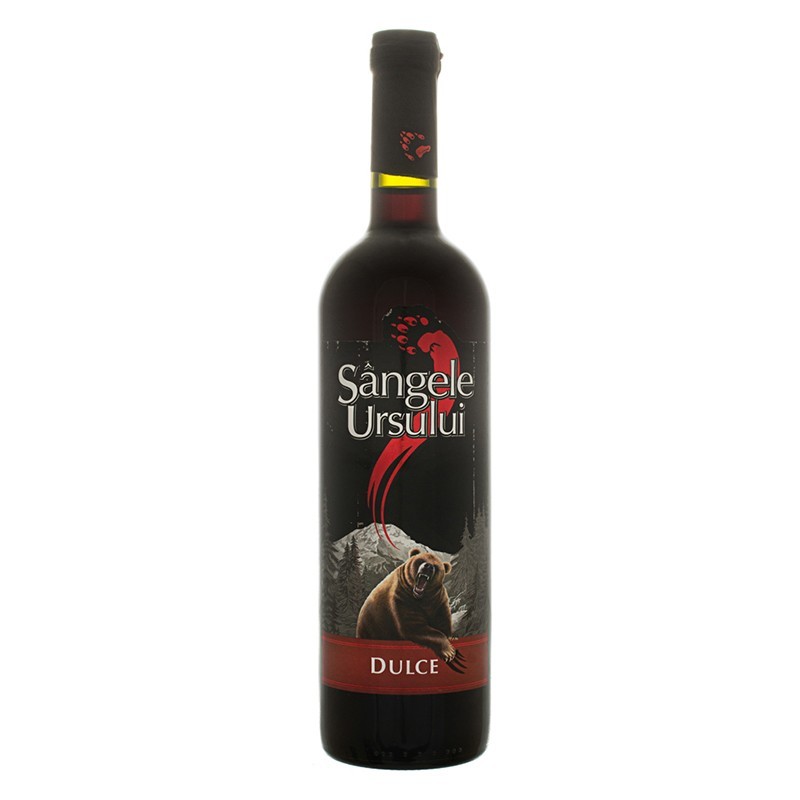 Vin de Masa Crama Ceptura Sangele Ursului, Rosu Dulce 0.75 l