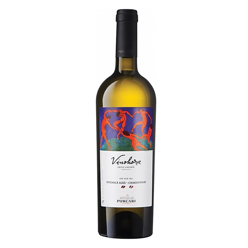 Vin Vinohora Purcari Feteasca Alba & Chardonnay, Alb Sec, 0.75 l