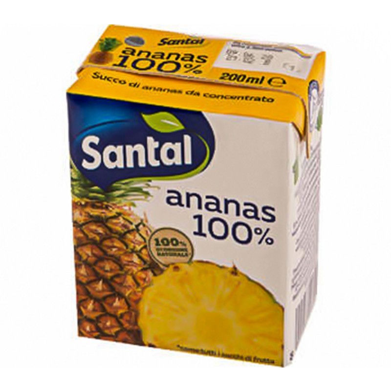 Suc de Ananas 100%, Santal, Brick Pai, 0.2 l