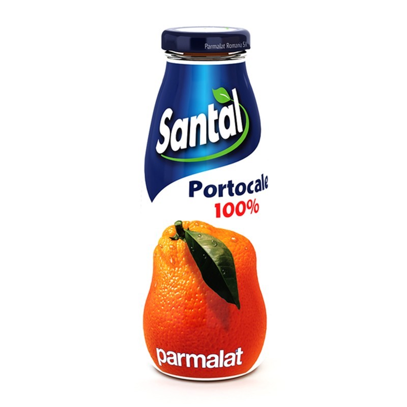 Suc de Portocale 100%, Santal, 0.2 l
