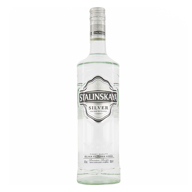 Vodka Stalinskaya Silver, 40% Alcool, 1 l
