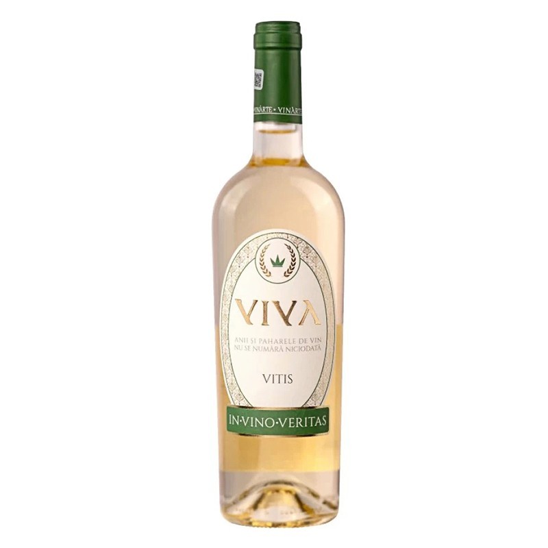 Vin Vinarte Viva Sauvignon Blanc, Alb Demisec 0.75 l