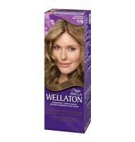 Vopsea de Par Permanenta Wella Wellaton 7/0 Medium Blonde, 110 ml