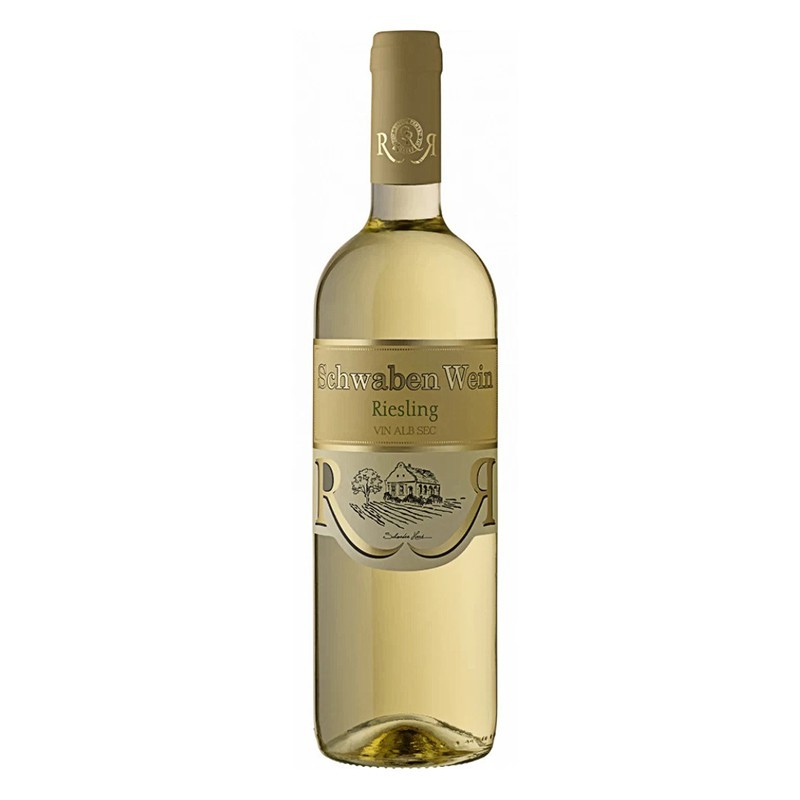 Vin Schwaben Wein Cramele Recas, Riesling Italian Alb Sec 0.75 l