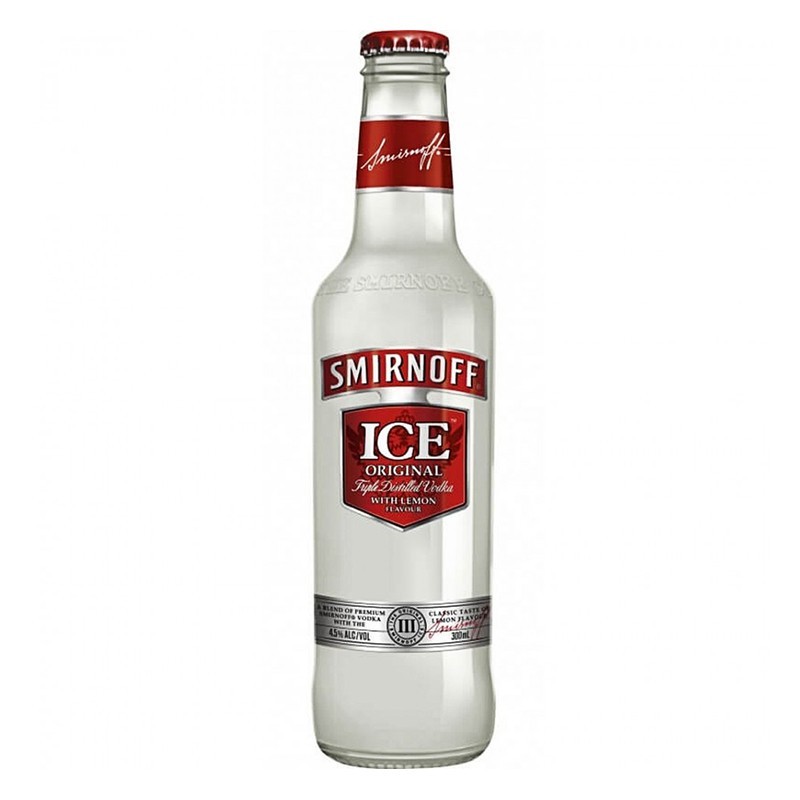 Vodka Premix Smirnoff Red Ice, 4 Alcool, Sticla, 0.275 l Oferta Pret