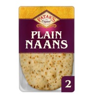 Paine Pataks Naan Plain Bread, 2 bucati, 255 g