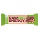 Baton Energizant Bio, Raw Energy, cu Arahide si Cacao 50 g Bombus