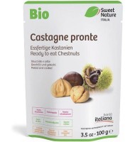Castane Bio Decojite si Fierte, gata de mancat, 100 g sweet Nature Italia