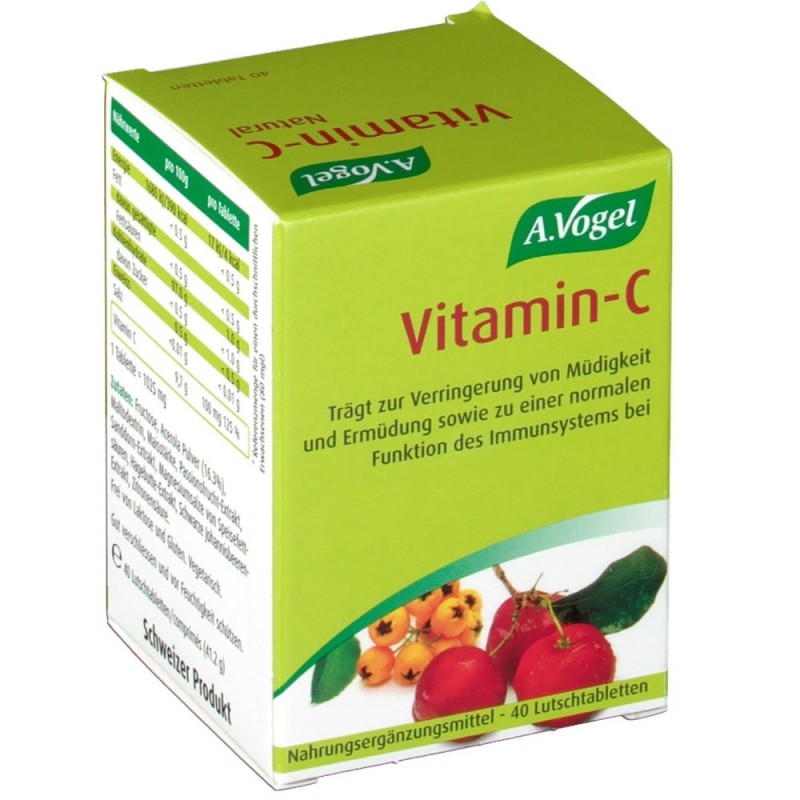 Vitamina C Naturala, 41.2 g, A.Vogel