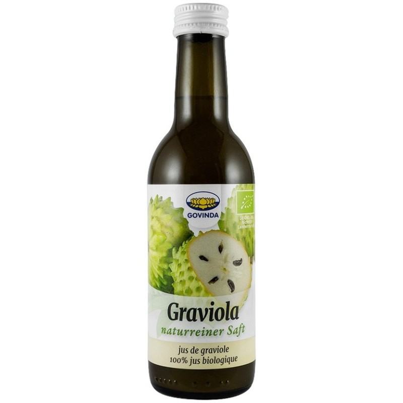 Suc Bio din Graviola, 250 ml Govinda