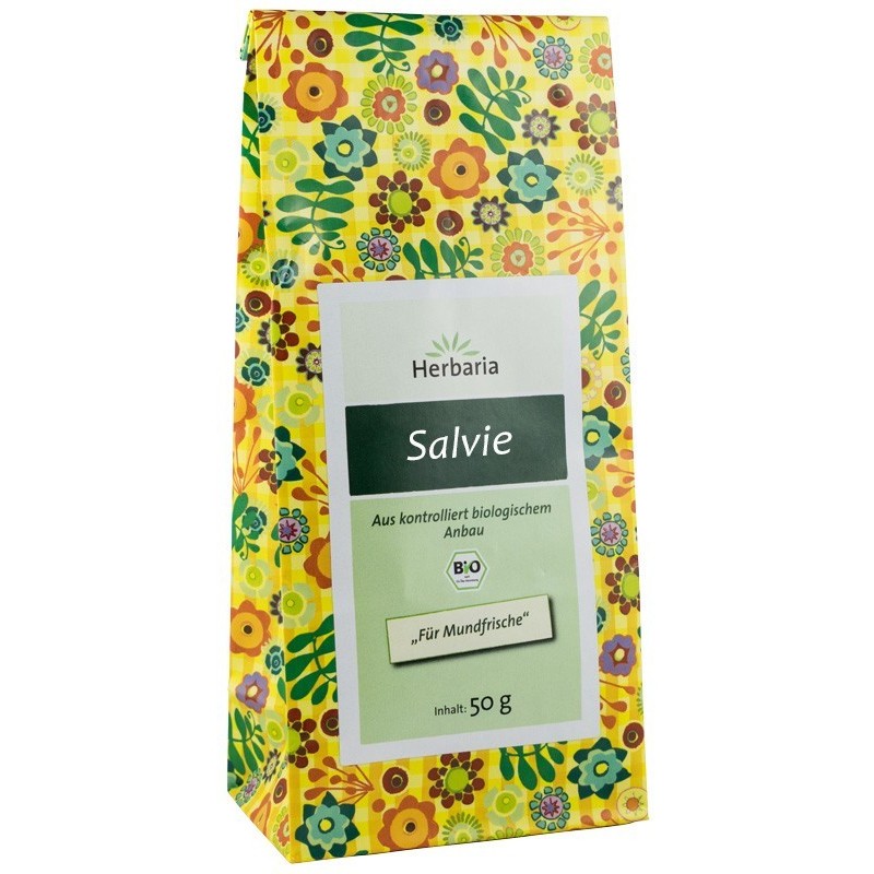 Ceai Bio de Salvie, 50g Herbaria