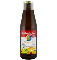 Suc Multifruct cu Vitamina D, 450 ml, Rotbackchen Vital