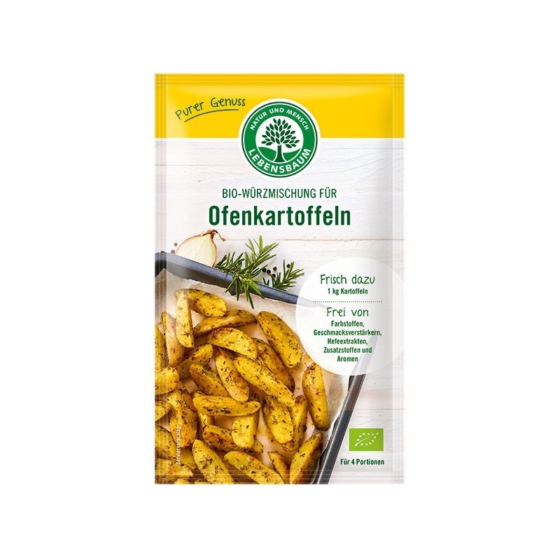 Amestec Bio de Condimente pentru Cartofi Wedges, 15 g Lebensbaum