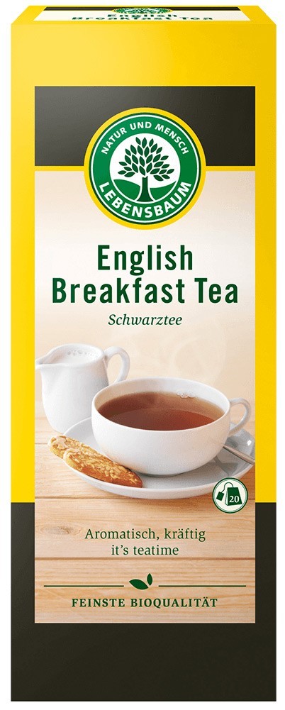 Ceai Negru Bio english breakfast, 40g Lebensbaum