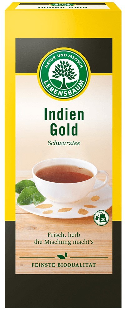 Ceai Negru Bio Indian gold, 40g Lebensbaum