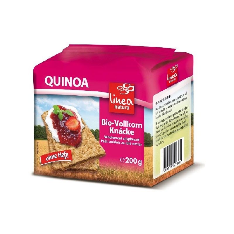 Paine Bio Crocanta din Faina Integrala de Quinoa, 200 g, Linea Natura