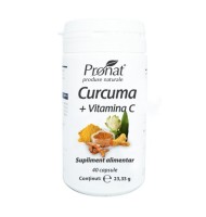 Curcuma Plus Vitamina C 40 Capsule