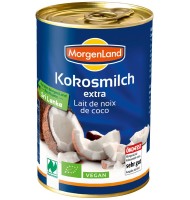 Lapte de Cocos Bio Extra, 400 ml MorgenLand