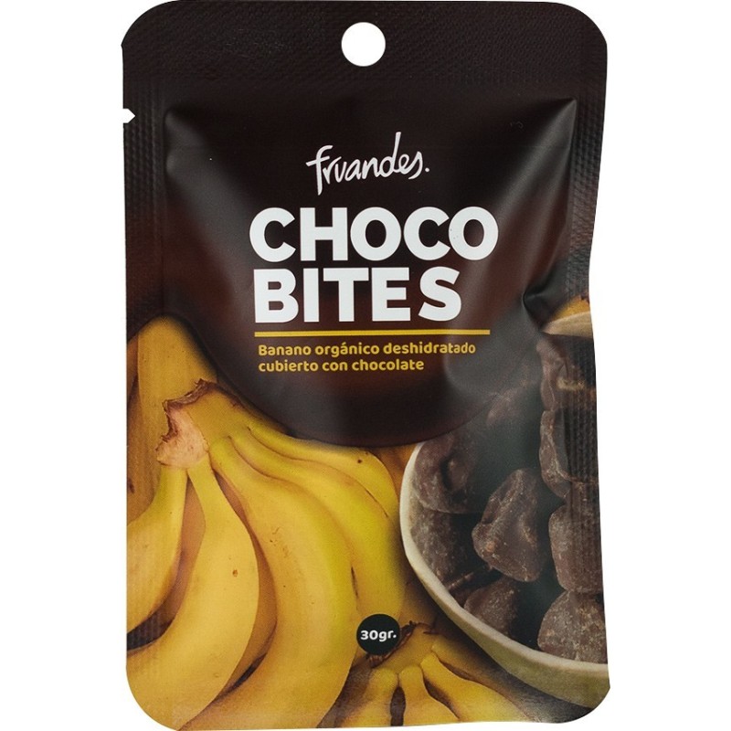 Banane Deshidratate Invelite in Ciocolata, Bio, Juan Valdez, 30 g