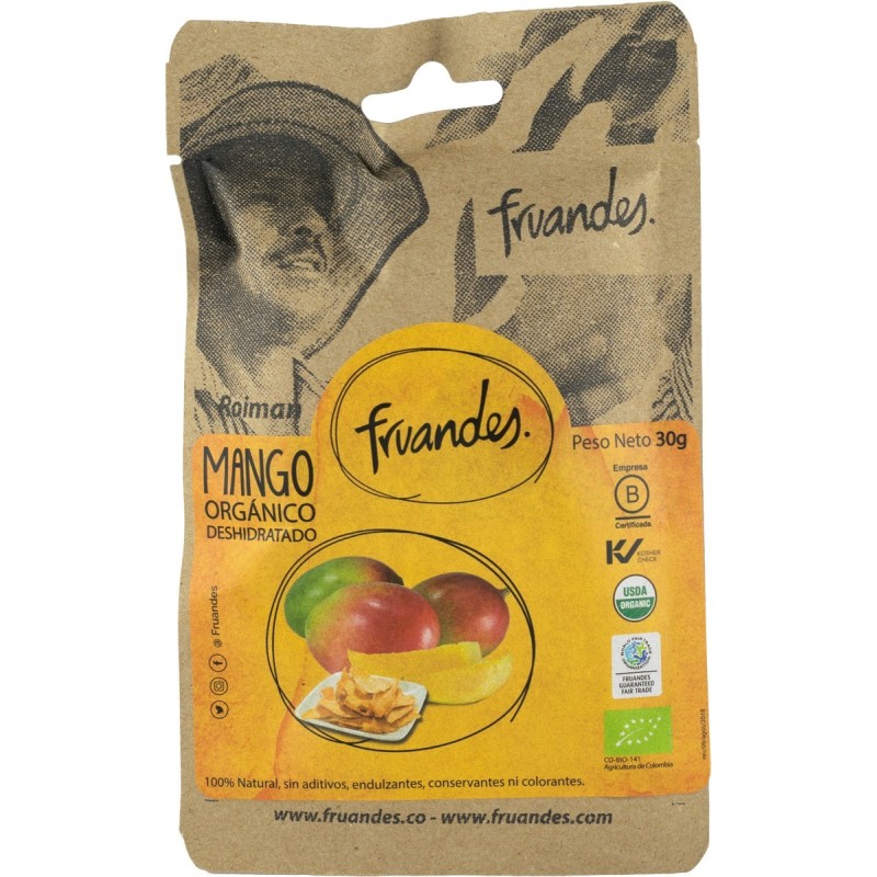 Mango Deshidratat Bio, Juan Valdez, 30 g