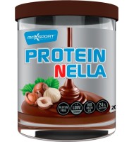 Crema de Cacao cu Alune si Proteine, Protein Nella 200g Max Sport