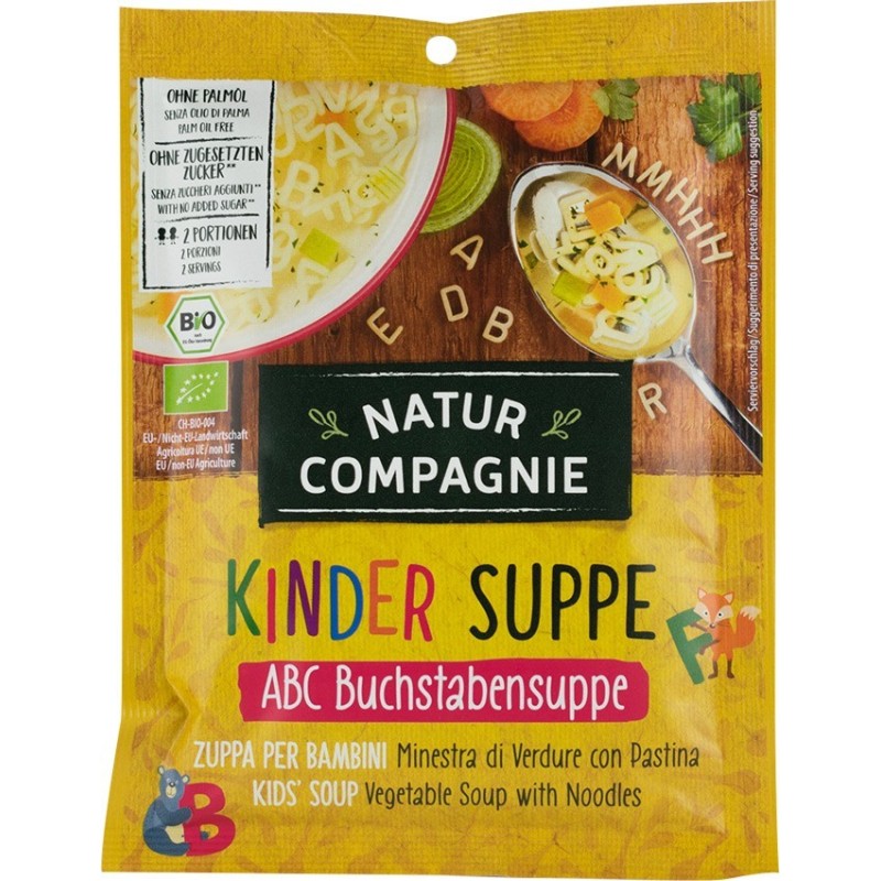 Supa Alfabet, Bio, 50 g Natur Compagnie