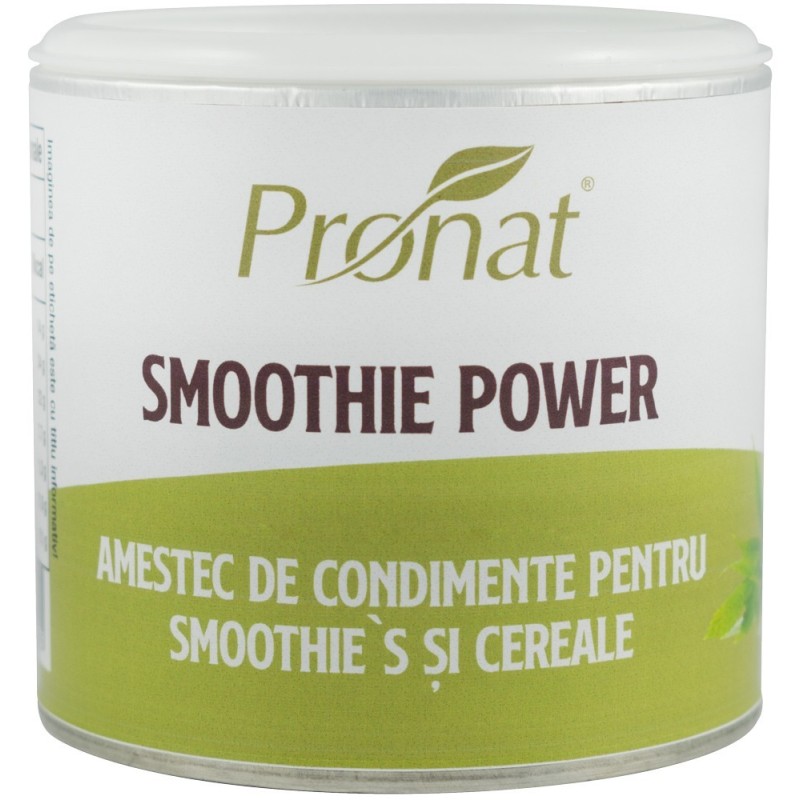 Amestec de Condimente pentru Smoothies si Cereale, Smoothie Power, 70 g