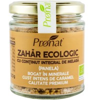 Zahar Bio Panela cu Continut Integral de Melasa, 100 g