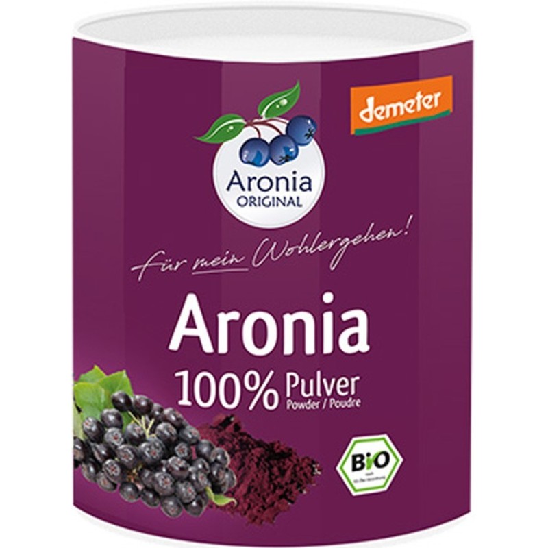 Pulbere Bio din Aronia, 100 g + Retete Aronia Original